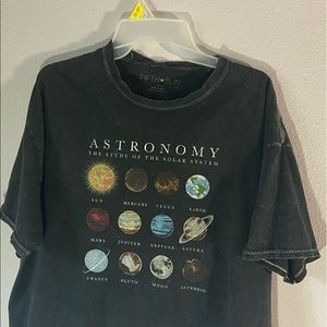 Womens Cropped Astronomy Top - FifthSun - XL